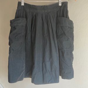 Anthro Maeve Pinwale Mini Skirt